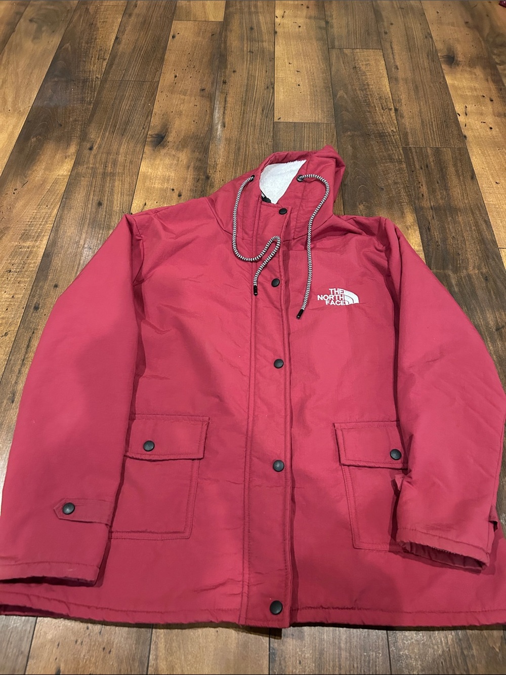The North Face Women's Red Hooded Ski Jacket